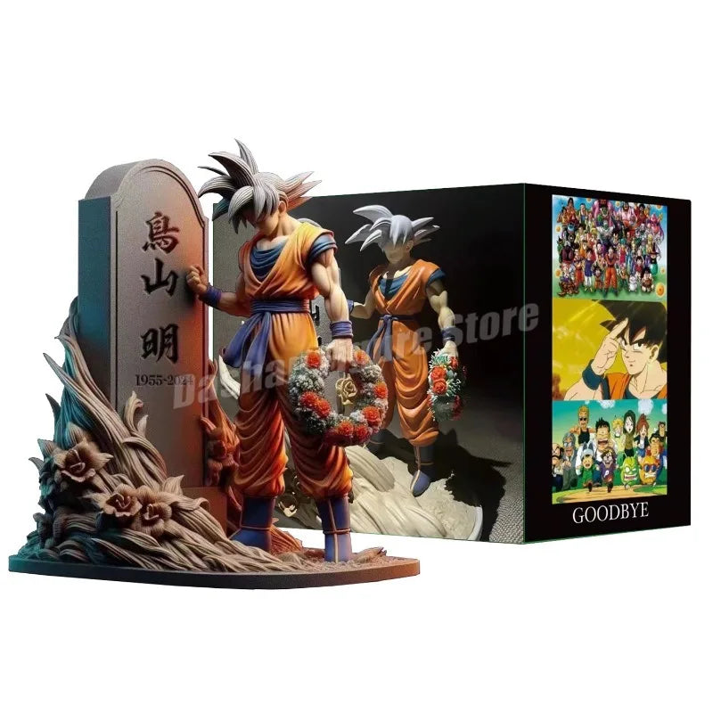 Dragon Ball Toriyama Akira Actionfigur Souvenir 23cm Jubiläumskollektion Gk Anime Son Goku Statue Kollektion PVC Modell Spielzeug
