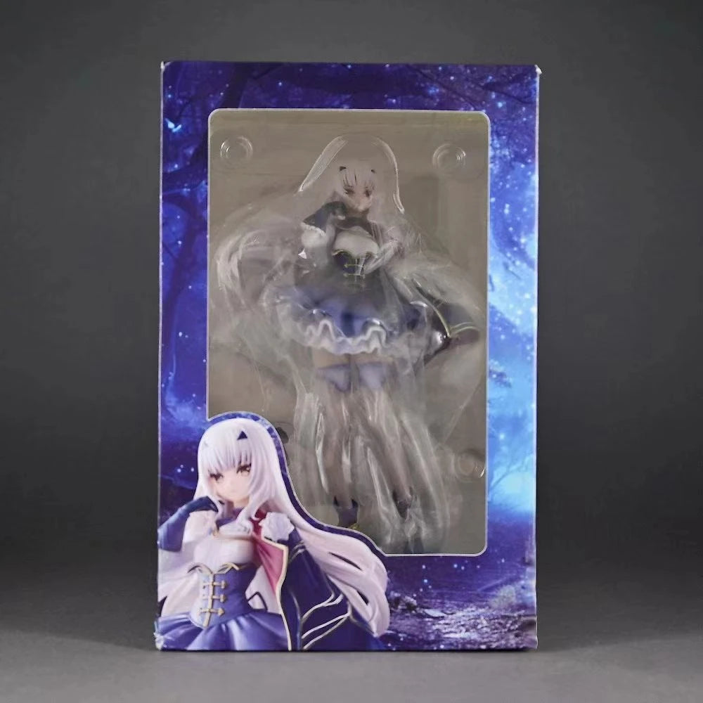 21 см Фея Рицар Ланселот/Мелузин Fate/Grand Order 1/7 Момичета Аниме Момиче Фигурка Играчка за Възрастен Колекционерски Модел Кукла Играчка Магазин