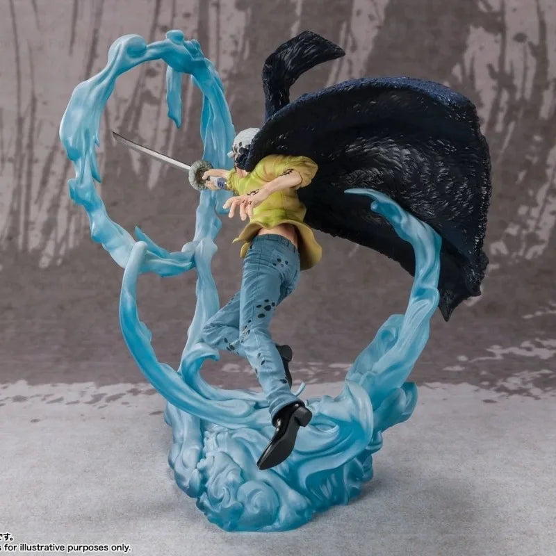 In Stock Bandai Figuarts Zero Onigashima Decisive Battle Anime One Piece Trafalgarro Extra Battle Action Figures Model Toy DT