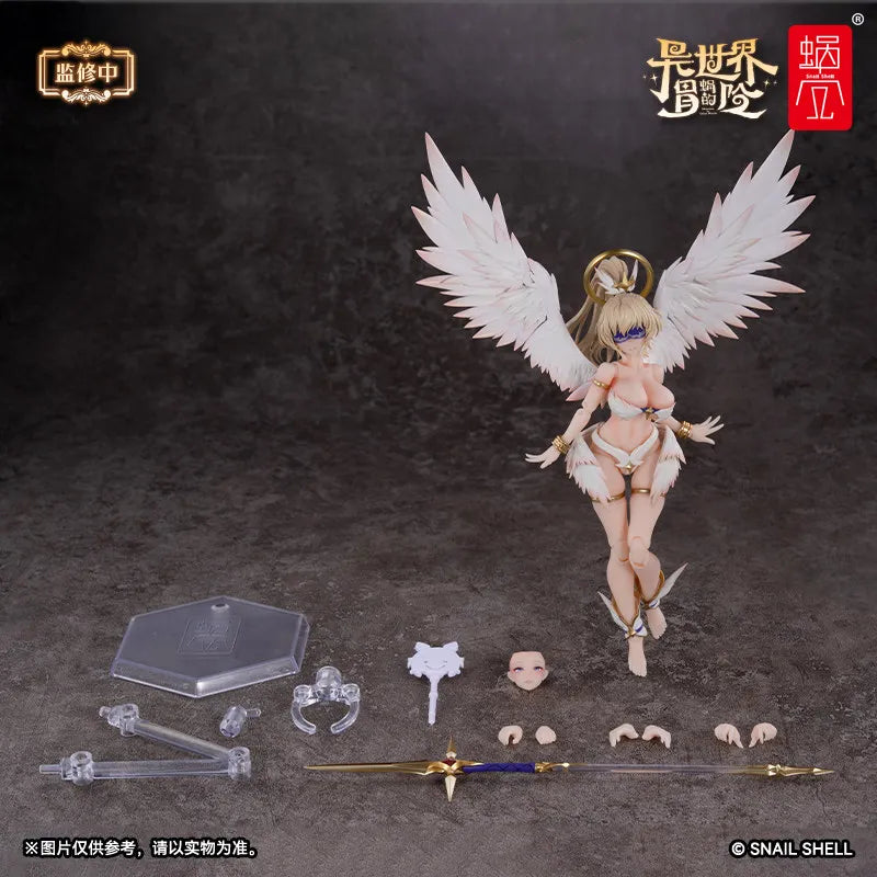 The New Product Will Be Shipped in June-July 2026. Snail Shell RPG-07 Angel Angela 1/12 Movable Doll Model Toy Collection Gift
