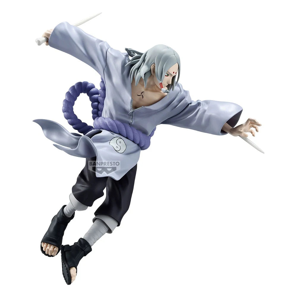 100% Original Bandai Spirits BANPRESTO Vibration Stars Naruto Kimimaro Collection Series Anime Figure Model Decoration