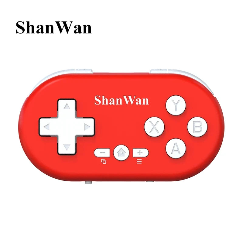 2024 New Shanwan Lightweight Mini Wireless Bluetooth Collectible Game Controller Portable Multi Platform Wireless Connectivity
