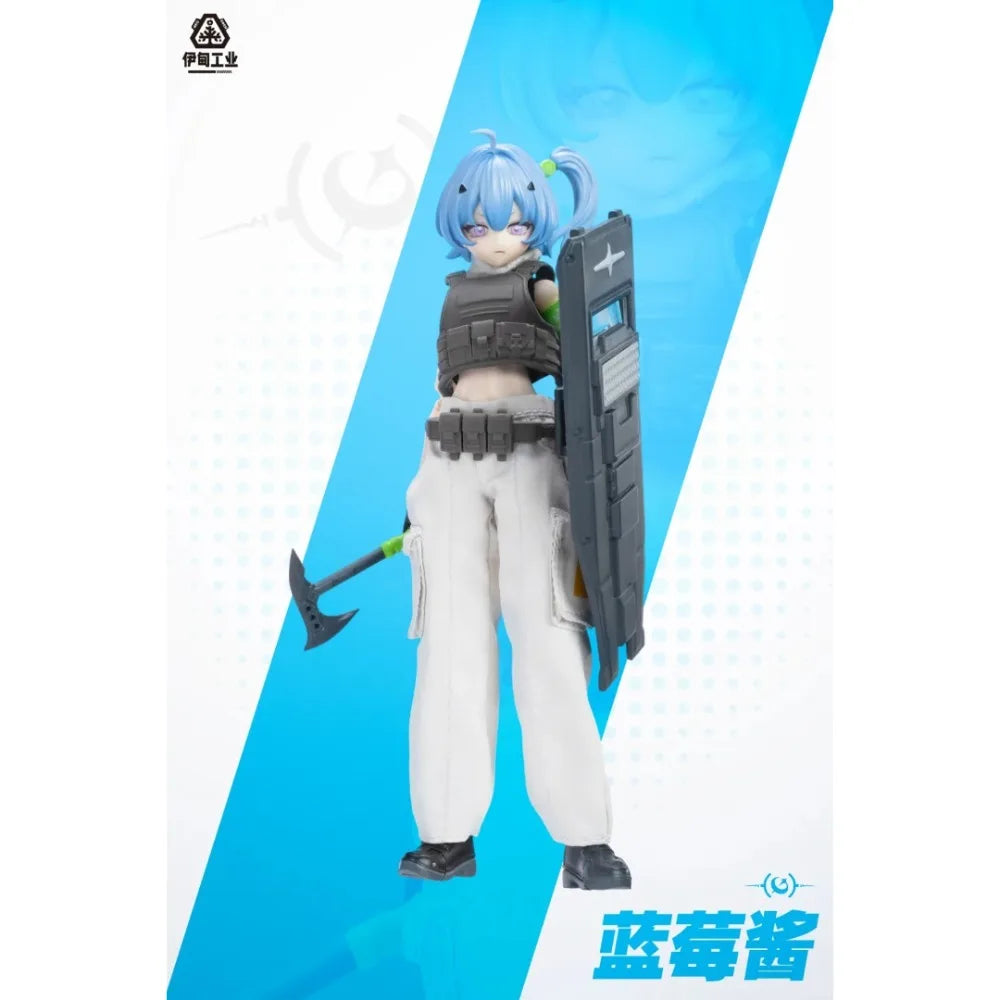Neo Eden Toys Black Iron Rest Series 1/12 Bjd Blind Box Mecha Musume Doll Kawaii Action Anime Figure Mystery Box Toys Gift