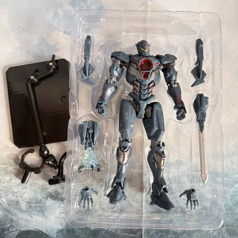 Bandai Pacific Rim 2 Vengeance Wanderer Action Figure Collectable Movable Model Mech Robot Toy For Children Christmas Gifts 16cm