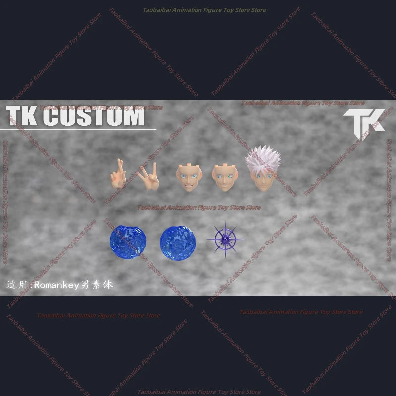 In Stocksoon！TK CUSTOM "Magic Return" Gojo Satoru Accessory Pack Adaptable To Romankey Male Body1/12 Gift Accessories Collection