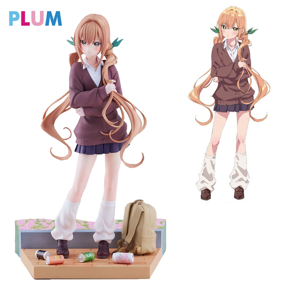 100% Original in Stock PLUM  ViVignette  Kimi No Koto Ga Dai Daisuki Na 100-nin No Kanojo Inda Karane Model Toys garage kit