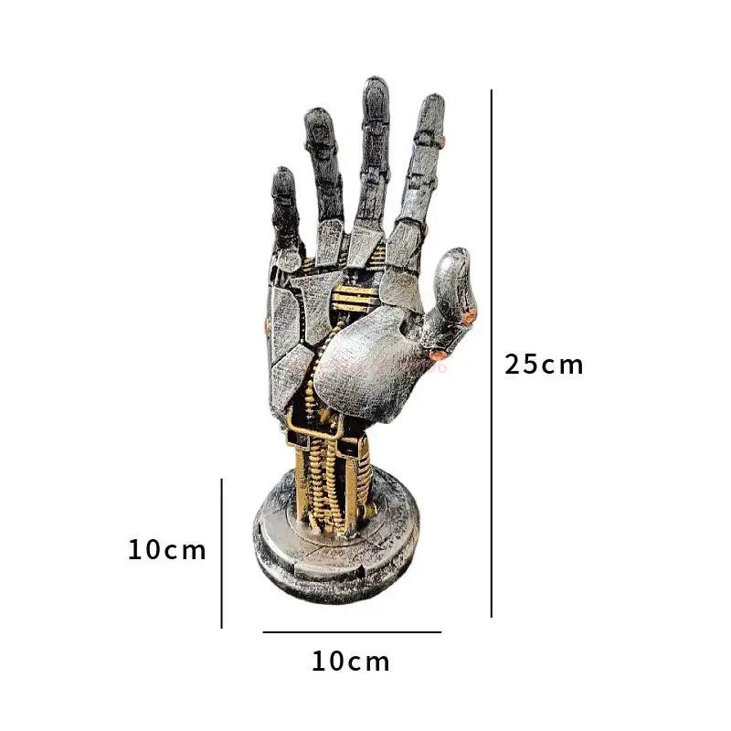 Anime Peripherals Cyberpunk Style Mechanical Arm Resin Craft Ornaments Xbox Switch Game Controller Desktop Stand