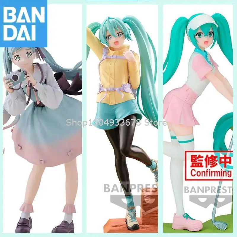 Bandai Namco Banpresto Urlaubserinnerungen Hatsune Miku Kameraabschnitt PVC Auf Lager Originalfigur Modell Sammlerfigur Spielzeug