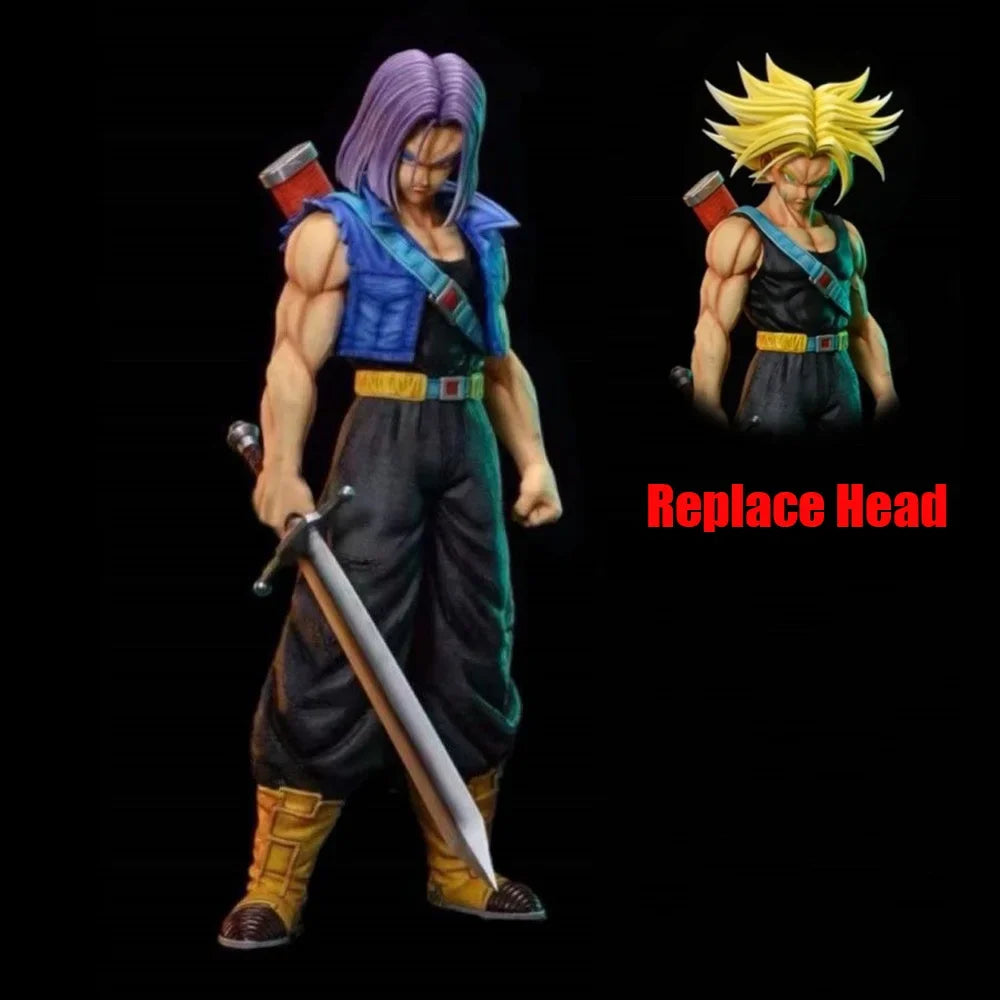 28cm Anime Dragon Ball Z Future Trunks Figure Trunks Action Figures PVC Statue Collection Model Toys for Children Gifts