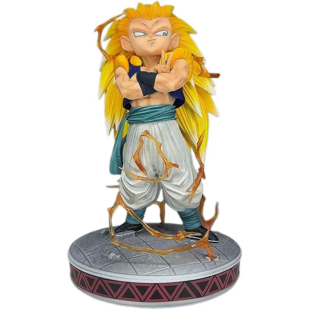 Dragon Ball Z Figuren Super Saiyajin Gotenks Anime Figur Ghost Squad Modell Statue Puppe Sammlung Dekoration Kinder Spielzeug Geschenk