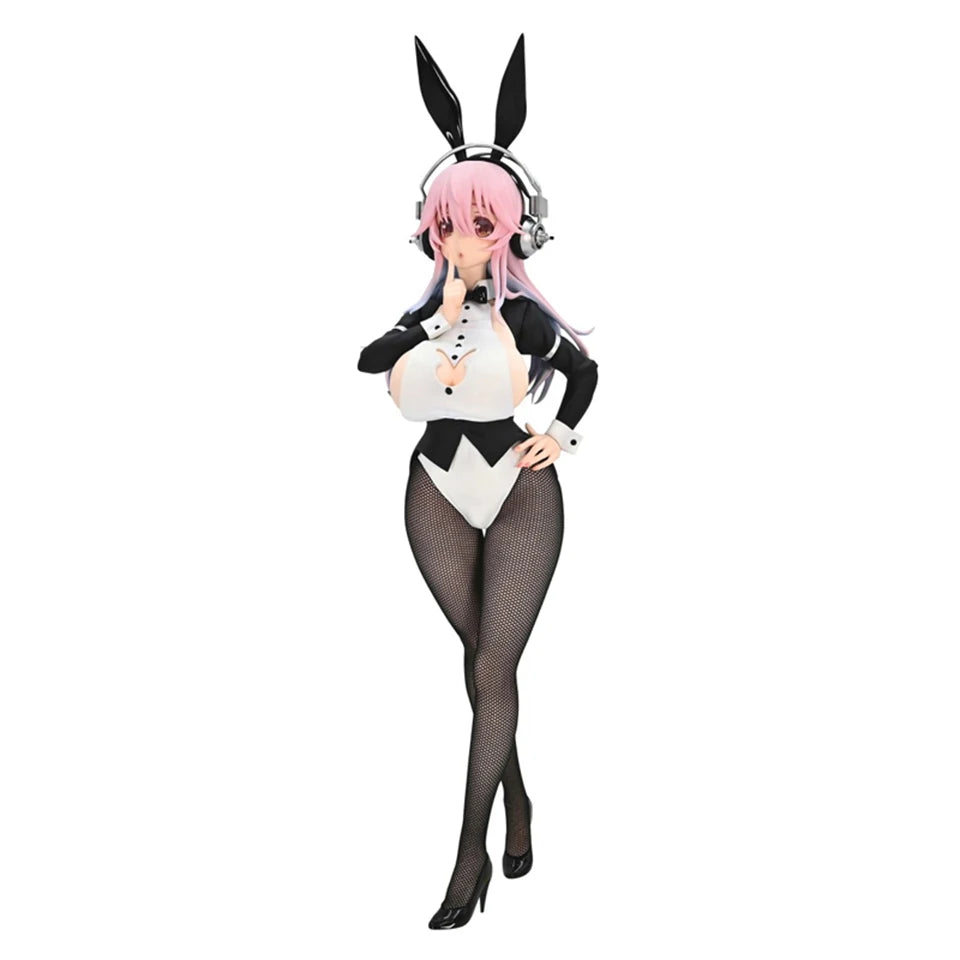 Originale, authentische 20 cm große Super Sonico Anime-Actionfigur – Sammlerstück für Kinder, Geburtstagsgeschenk