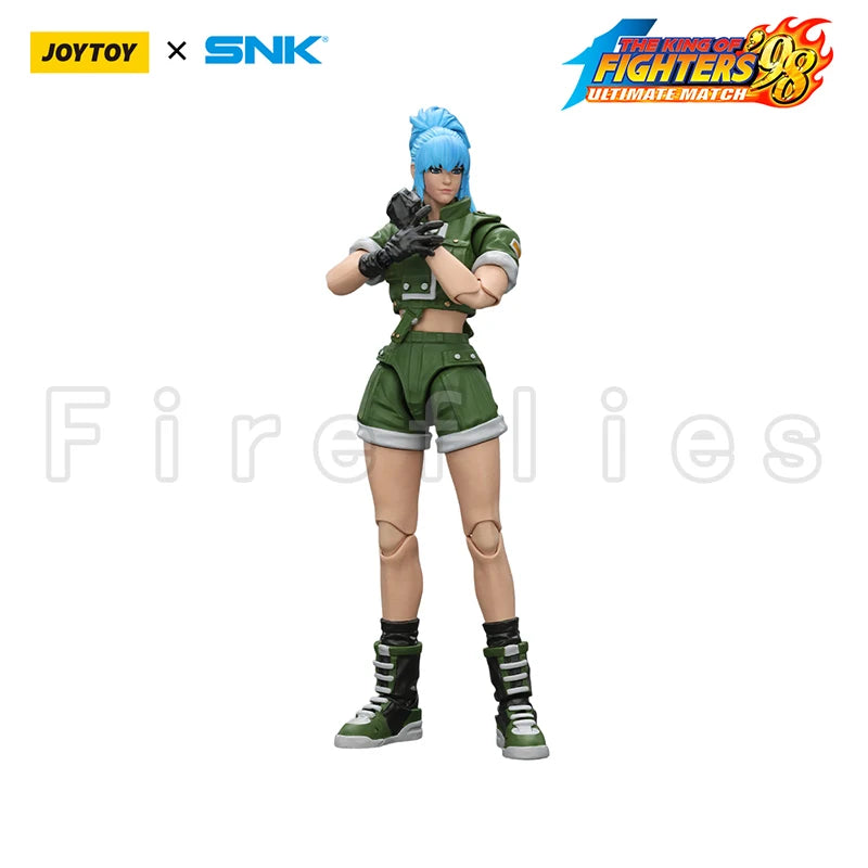1/18 JOYTOY Action Figure SNK KOF'98UM Ikari Warriors Team Anime Model Toy