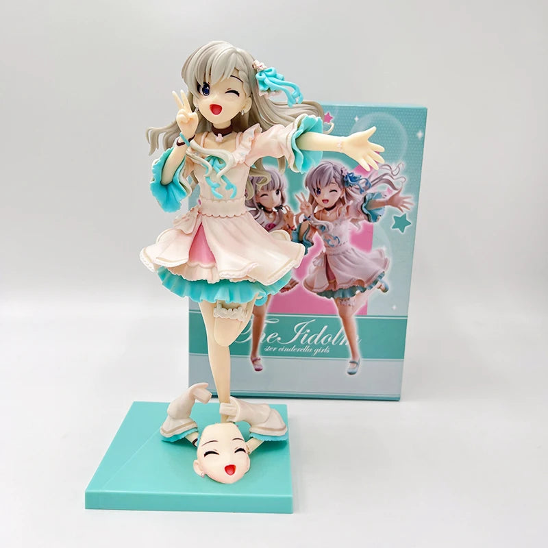 21cm PLUM Hayate/Nagi Hisakawa Anime Girl Figure THE IDOLM@STER CINDERELLA GIRLS Action Figure Adult Collectible Model Doll Toys