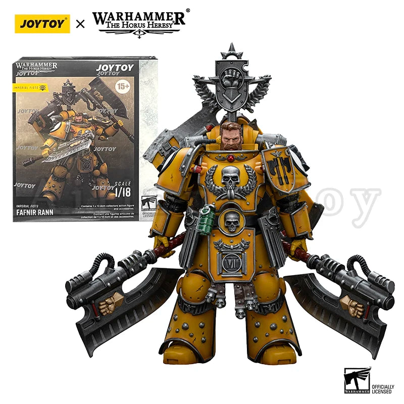 JOYTOY 1/18 Action Figure The Horus Heresy Fists Legion Praetor And Fafnir Rann Re-issue Version Anime Model Collection Toy