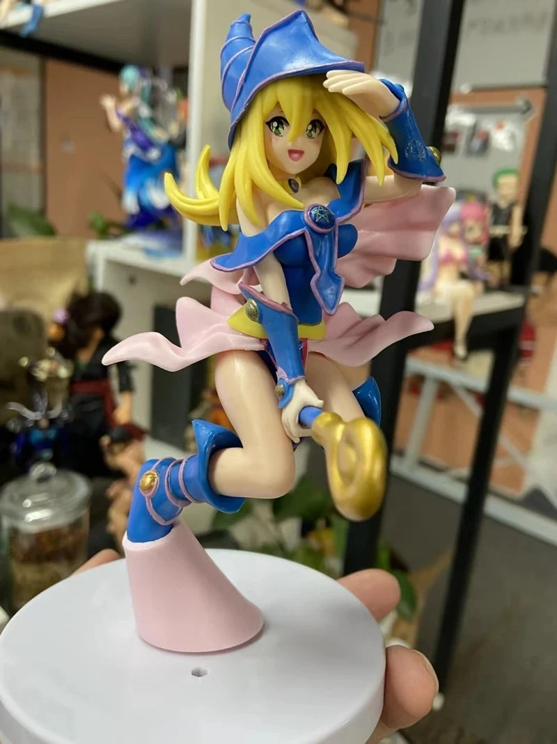 21CM Game Character Dark Magician Girl Figures Two-dimensional Girl Kawaii Magician Doll Collector japanese dolls PVC Gift Toys
