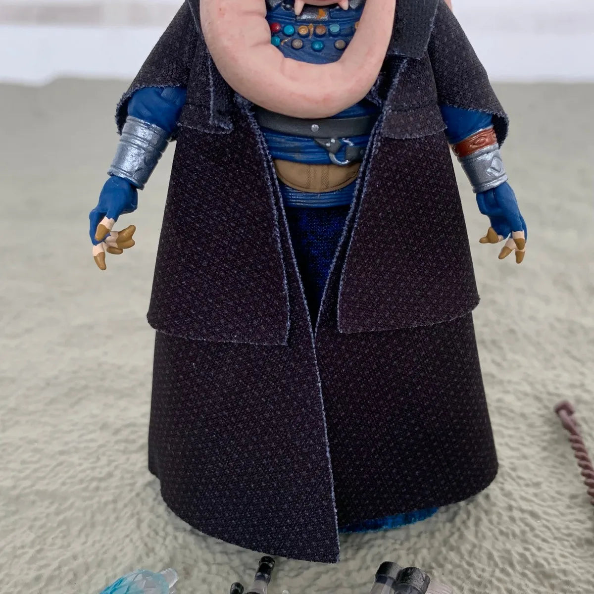 3.75'' Star WarsThe Vintage Collection Kenner Bib Fortuna w/ Staff Accessory Tatooine Throne Room Jointed Action Figures Toy