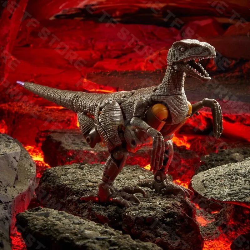 Original Hasbro Transformers War for Cybertron Kingdom F0693 Dinobot Voyager-class Anime Figure Action Toy Model