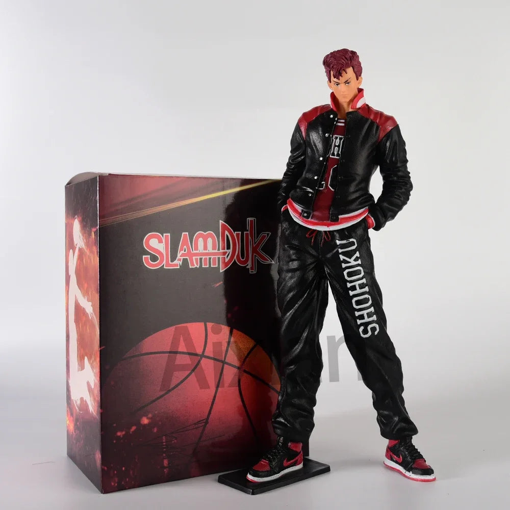 31CM Anime Figure Sakuragi Hanamichi Kaede Rukawa Haruko Akagi PVC Action Figure Collectible Model Toys Kid Gifts