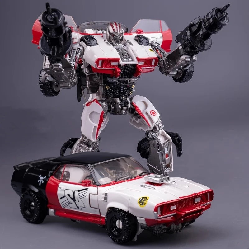 New BAIWEI 16cm Transformation Toy Boy TW-1033B White Version KO SS46 Anime Action Figure Robot Car Model Kids Gift TW1033