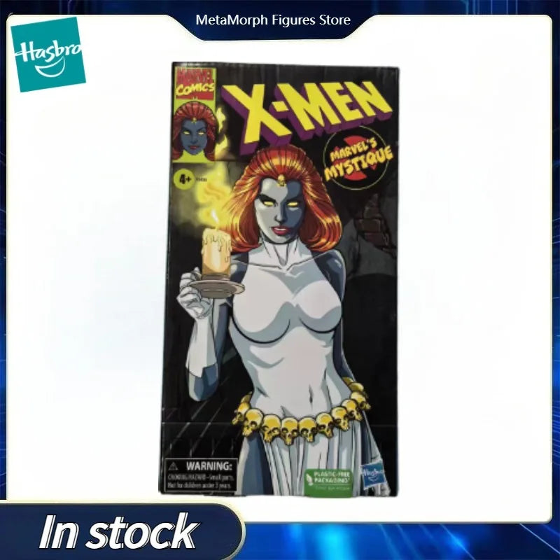 Original Hasbro Marvel Legends Series X-MAN Mystique Anime Figure Toys Collection Gifts
