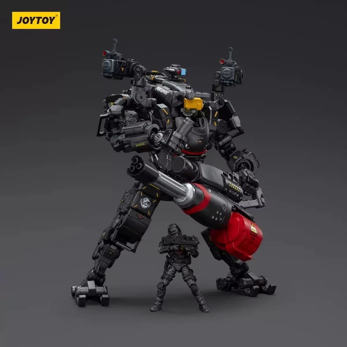 JOYTOY 1/25 God of War 86 Tiekui Dual Pilot  lron Wrecker Steel Bone Mecha Christmas Present Hobby Action Figures Model Toys