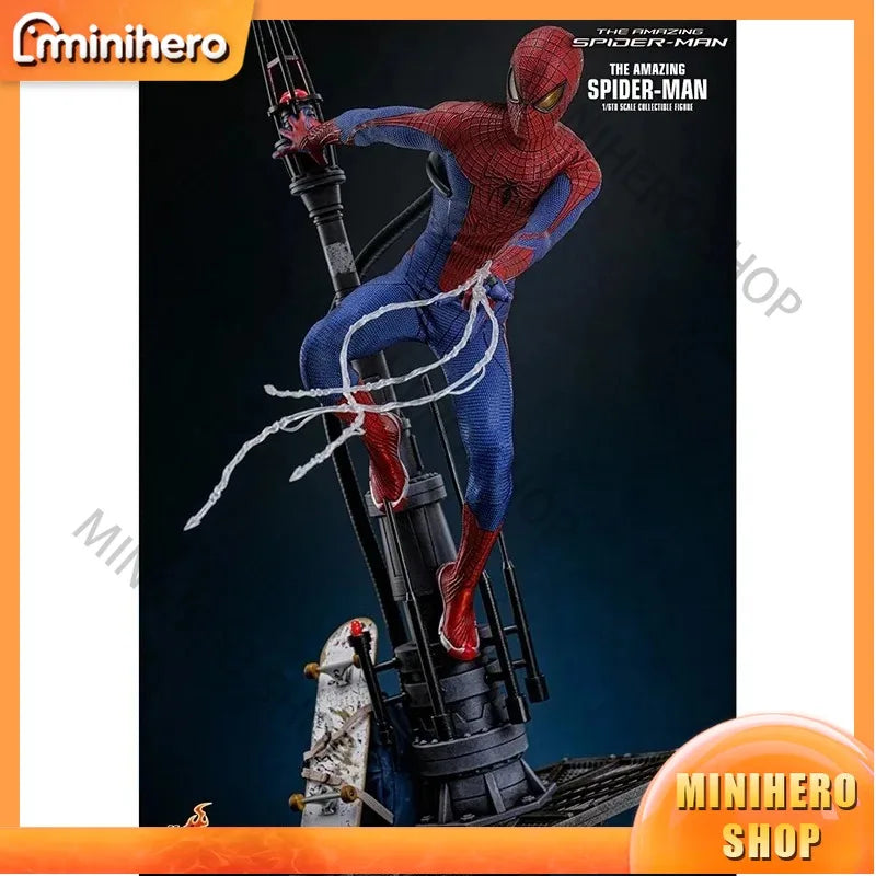 In Stock Authentic Hot Toys HT MMS771 MMS771B The Amazing Spider-Man Andrew Garfield Deluxe 1/6 Scale Collectible Figure