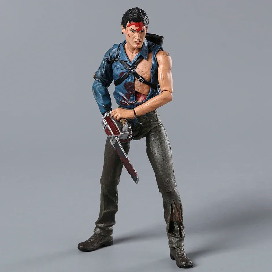 NECA Evil Dead White Variant Box Dead By Dawn Ultimate Ash Action Figure