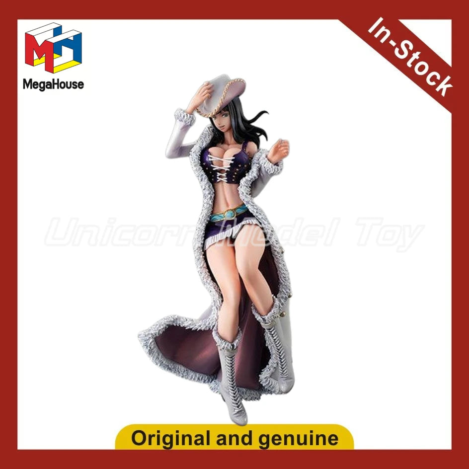 【UA】In Stock Original MegaHouse POP "Playback Memories" Nicole Robin Anime Doll Figure Model Toys Gifts