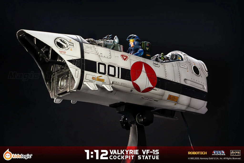 【In Stock】Original KidsLogic Robotech VF-1S Macross COCKPIT STATUE 1/12 Toys Ornaments Gifts