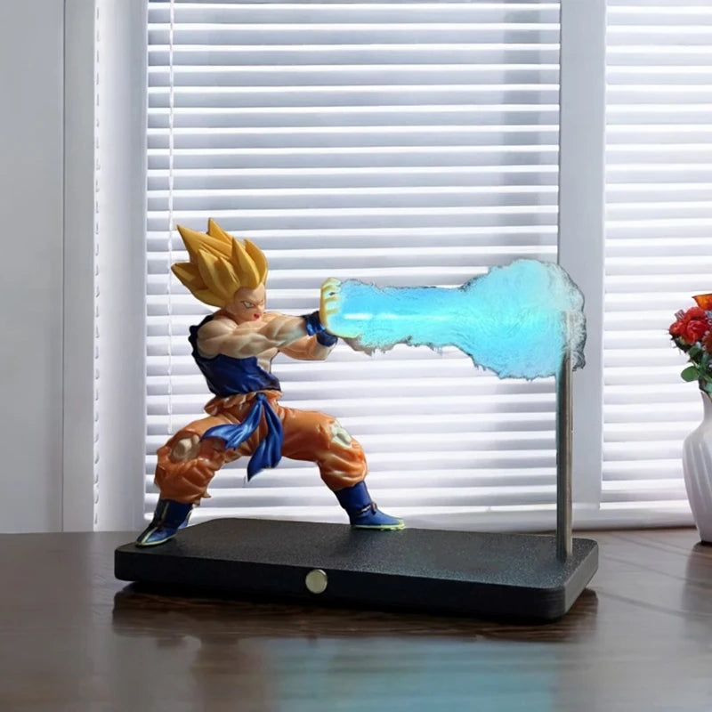 DRAGON BALL Son Goku Light Anime Peripheral Collection Toys Desktop Ornaments Cool Model Birthday Gift Children's Toys
