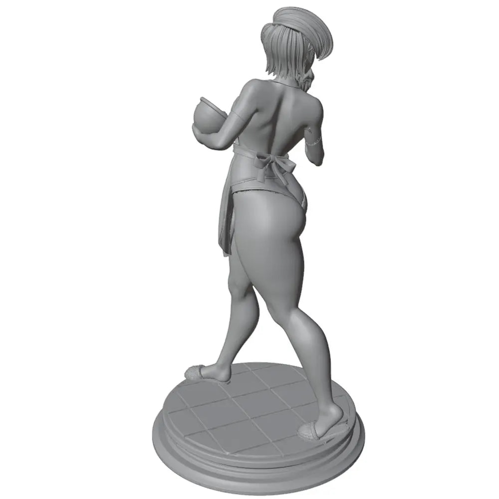 1/24 Sexy Girl Resin Model Kits Unassembled And Unpainted GK Miniature 3D Printed Gray Model Figurine DIY Doll Collection