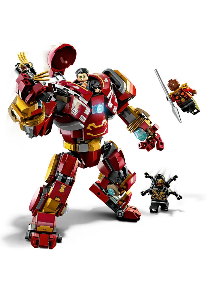 LEGO 76247 Marvel Hulkbuster: Battle of Wakanda Superhero Construction Toy Building Kit