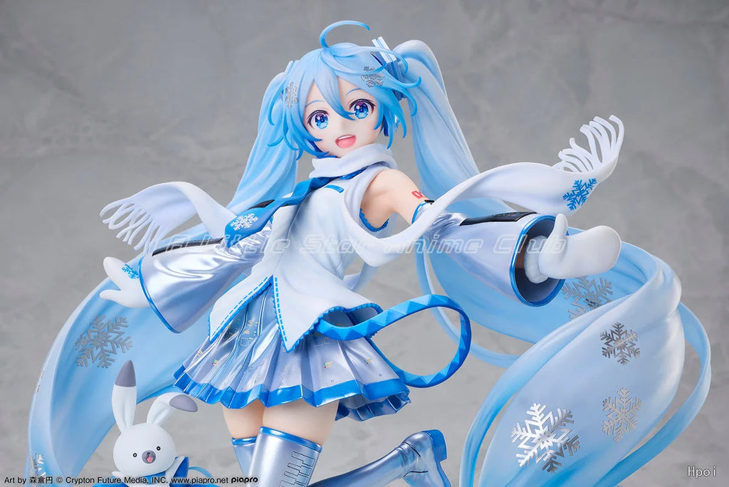 【Pre Sale】Original Design COCO Piapro Hatsune Miku Snow Miku SKY TOWN 10th Anniversary 1/7 Model Gift Collection