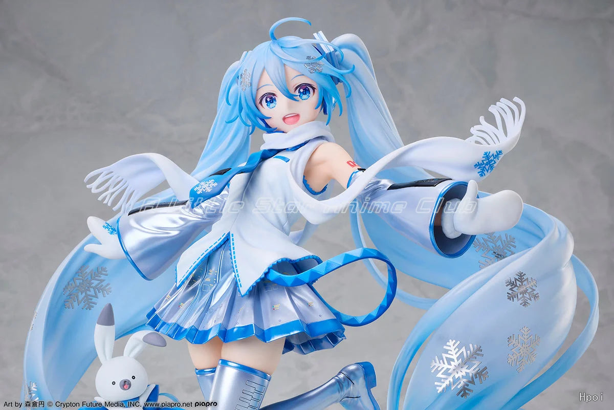 【Pre Sale】Original Design COCO Piapro Hatsune Miku Snow Miku SKY TOWN 10th Anniversary 1/7 Model Gift Collection