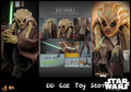 Genuine In Stock Ht Mms751 Star Wars Episode Iii Revenge Of The Sith Kit Fisto 1/6 Anime Action Collectile Model Figurine Toy