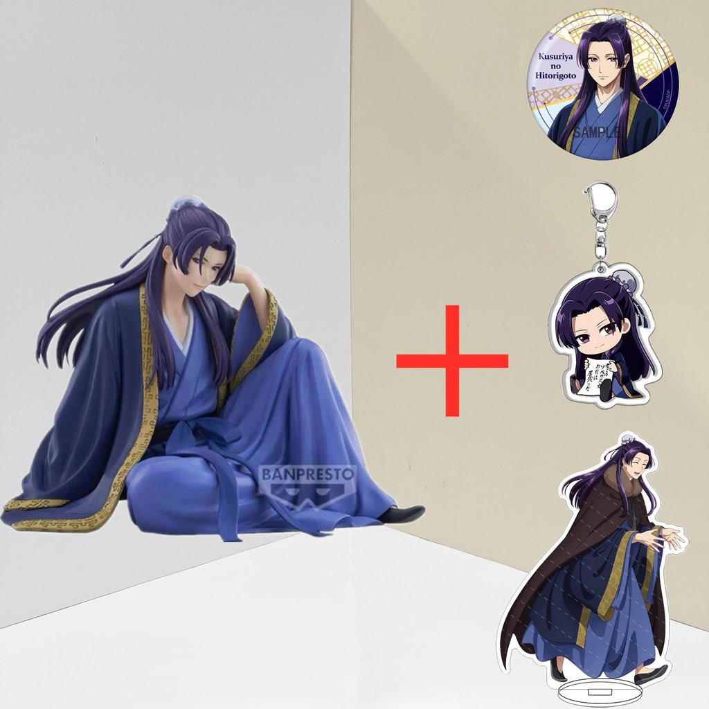 Bandai BANPRESTO The Apothecary Diaries Anime Jinshi Break Time Collection PVC Action Figures Kusuriya no Hitorigoto Figurine