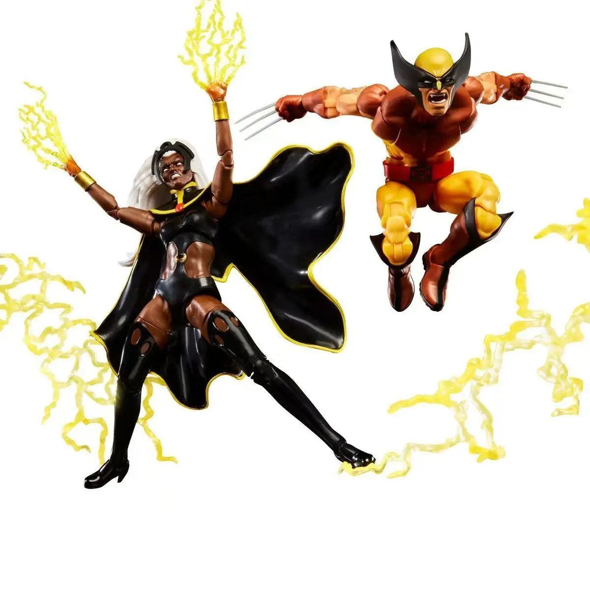 In Stock Marvel Storm And Wolverine Set Pulse Exclusive X-Men 6-Inch Articulated Action Figure Collectible Toy Birthday Gift