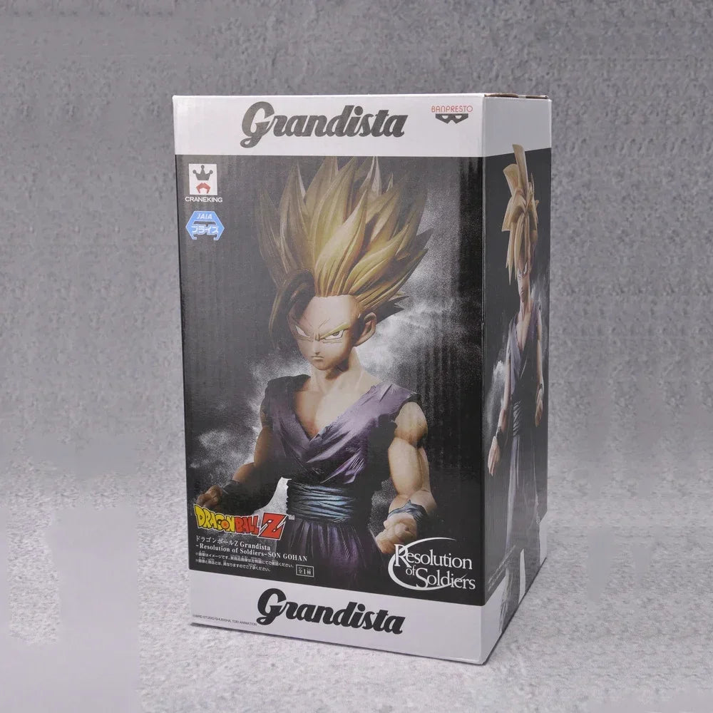 In Stock Banpresto Genuine Original Dragon Ball Grandista Super Saiyan Son Gohan Anime Action Figure Collection Model Toy Gifts
