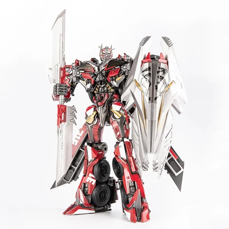 Transforming Toy BMB OV01 OV-01 Sentinel Prime Enlarged Alloy Version Fire Truck Gift Model Action Figures Collection Toys