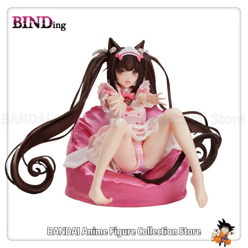 No Bonus In Stock Original BINDing Native NEKOPARA Chocola Bare Leg Ver Toys Model Decoration Gift Collection