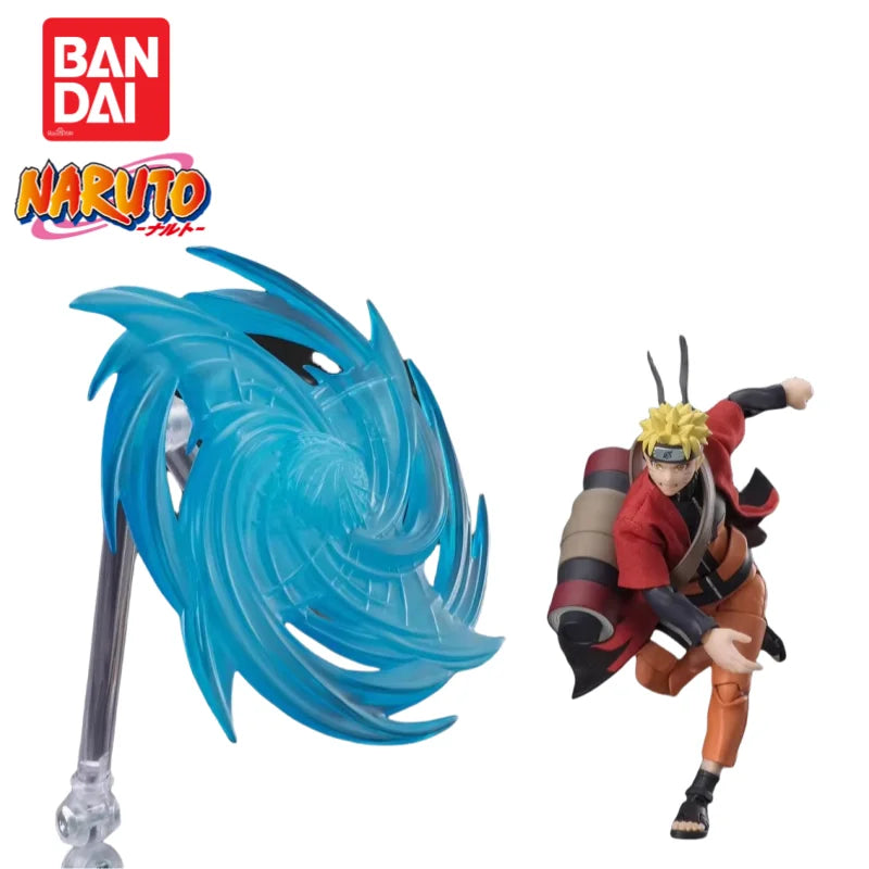 In Stock Original 100%genuine Bandai Naruto S H Figuarts Uzumaki Naruto Anime Merchandise Action Figure Model Figurine Ornaments