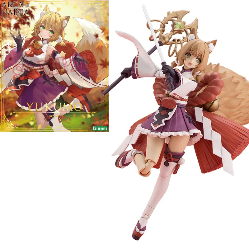 In Stock Kotobukiya Original ARCA NADEA ERMEDA CHARMED LUMITEA Anime Action Figure Assembly Model Toys Collectible Gifts