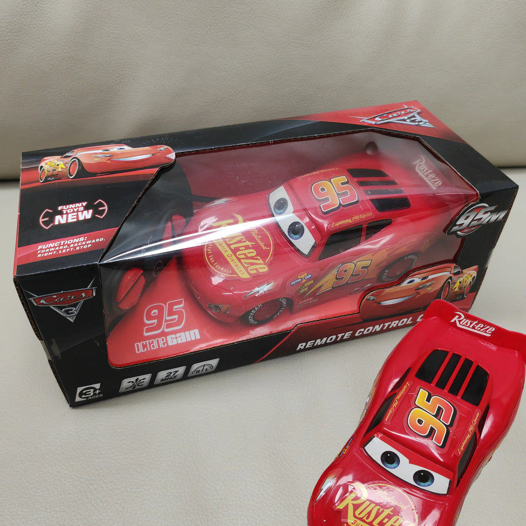 2024 New Disney Pixar Cars 3 Lightning Mcqueen Remote Control Car Electric Remote Control Toy Car Toys For Kids Xmas Gift