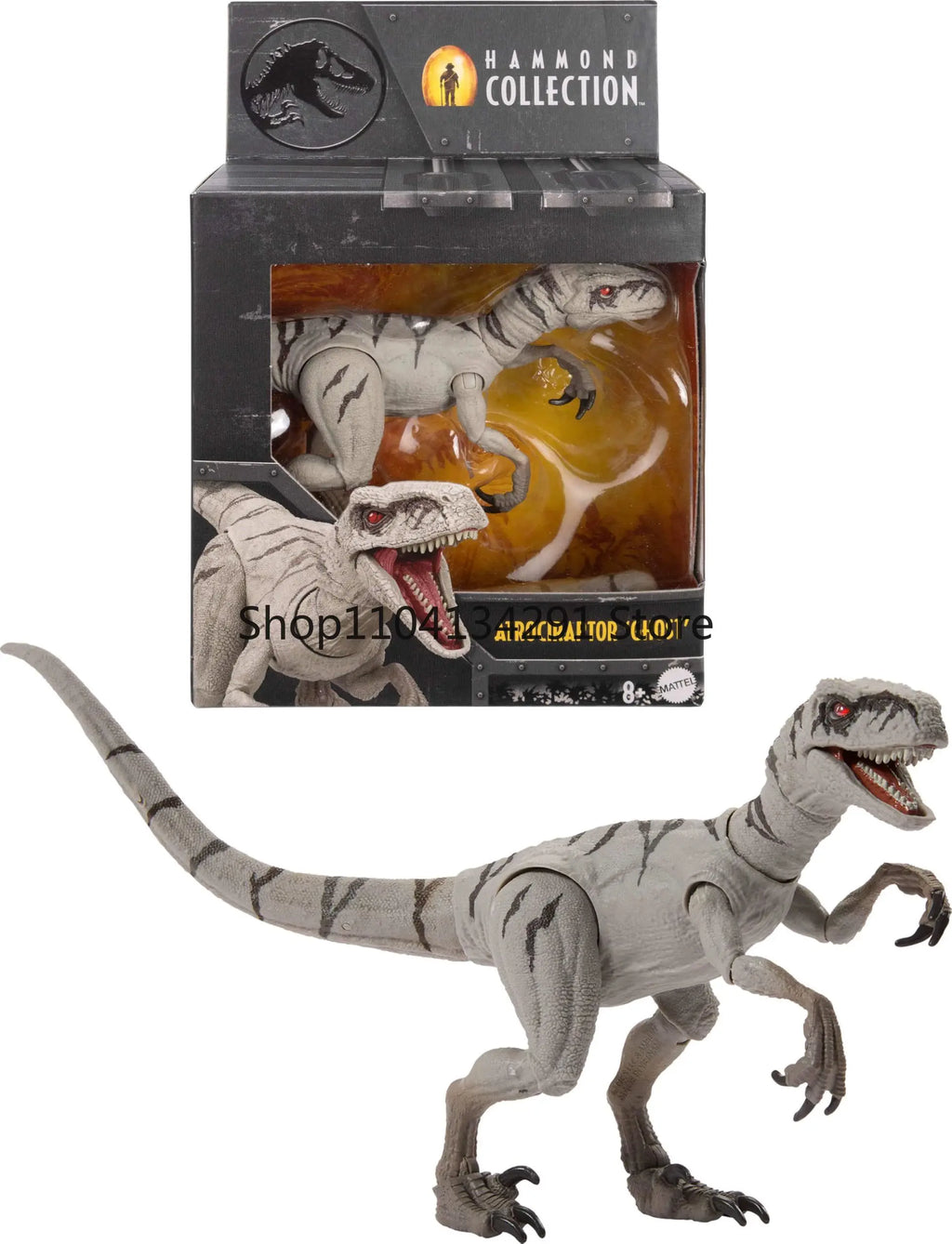 Original Jurassic World Hammond Collection Action Figure Trex Baryonyx Velociraptor Jurassic Park Model Dinosaur Childrens Toys