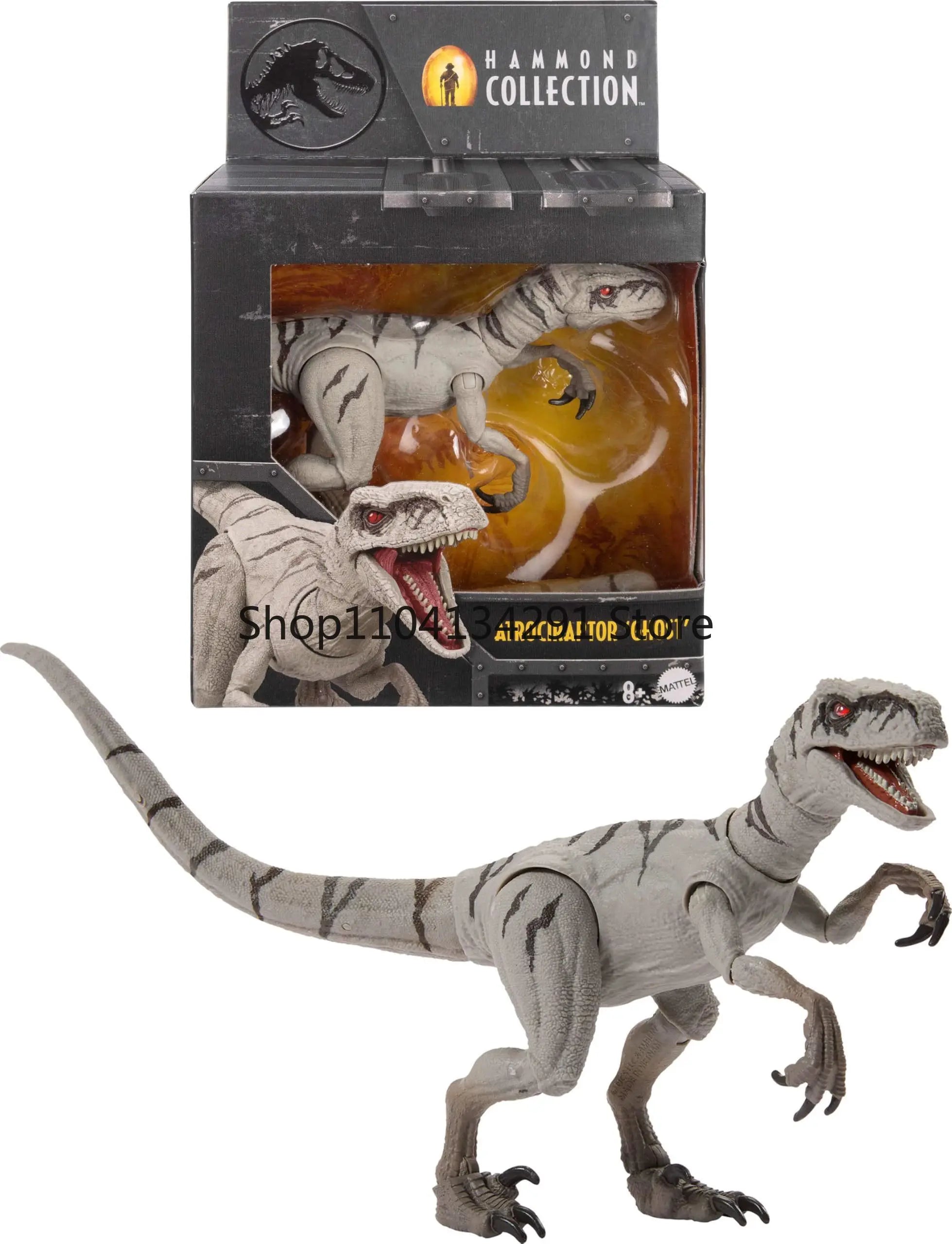 Original Jurassic World Hammond Collection Action Figure Trex Baryonyx Velociraptor Jurassic Park Model Dinosaur Childrens Toys