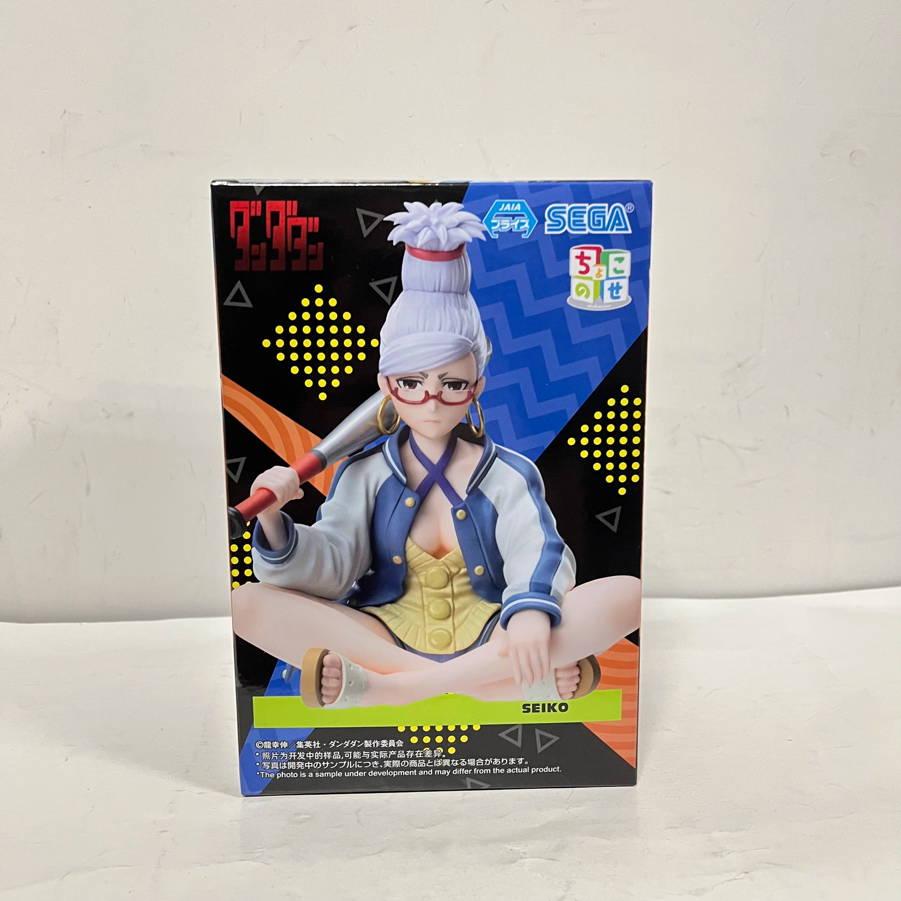 Original SEGA Dandadan Momo Seiko Anime Figure Toys Genuine Noodle Stopper Action Figurine PVC Model Collection Doll Gift