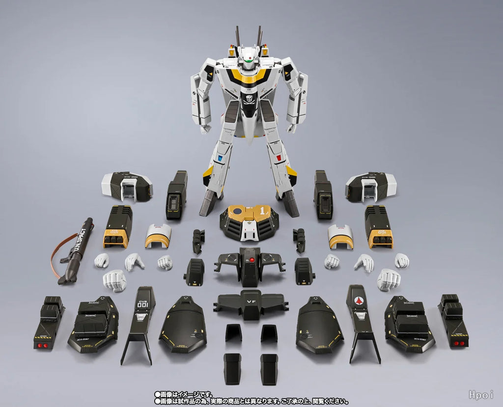 BANDAI DX Chogokin VF-1S Armored Valkyrie (Roy Fokker Special) Authentic  Figure Model