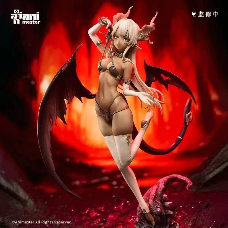 In Stock Original Genuine Animester MoeMoeKo Action Figure Little Devil Succubus Anime Figure Beauty Collection Toy Model Doll