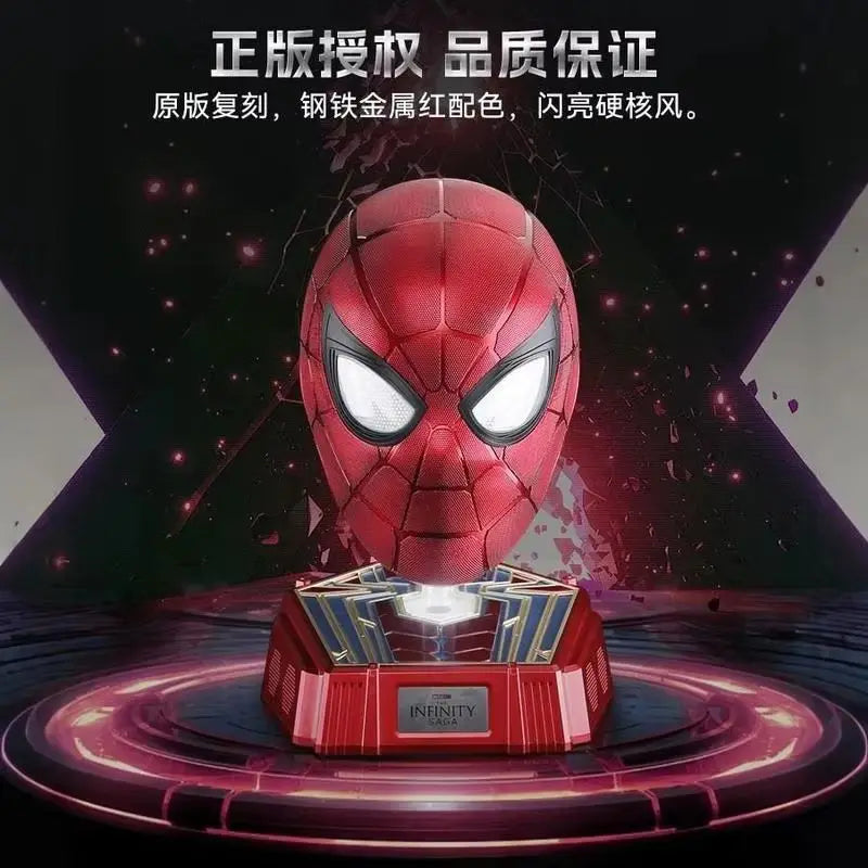 Killerbody Iron Spider Man Cosplay Mask 1:1 Scale Wearable Marvel Series Final Version Genuine Helmet for Collectors And Fans