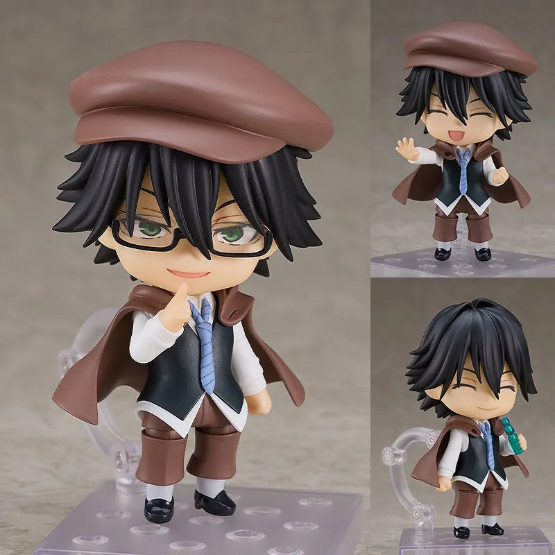 10CM Q-version Bungo Stray Dogs Nendoroid KO Articulated Action Figures Model Kit Desktop Ornament Collectible Toys Statue Gift